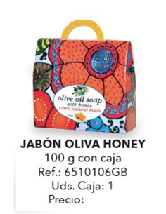 JABON OLIVA HONEY 100 gm CON CAJA