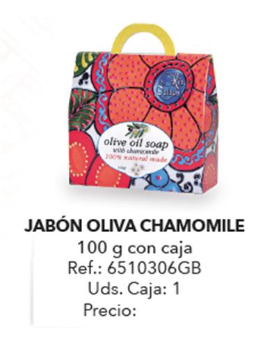 JABON OLIVA CHAMOMILE 100 gm CON CAJA