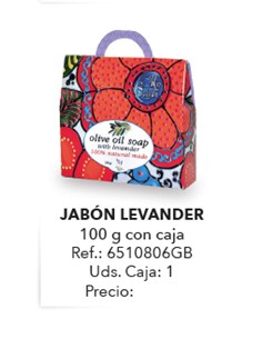 JABON OLIVA LAVENDER 100 gm CON CAJA