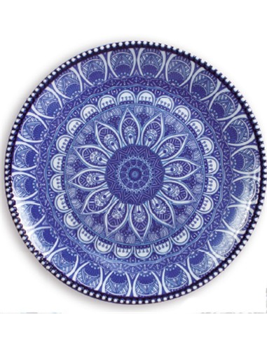 Platos Cenefas Azul 26 Cm 5 Diseños
