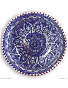 CUENCO CENEFAS AZUL 11 X 11 X 5 CM 5 DEC