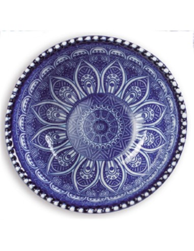 CUENCO CENEFAS AZUL 11 X 11 X 5 CM 5 DEC