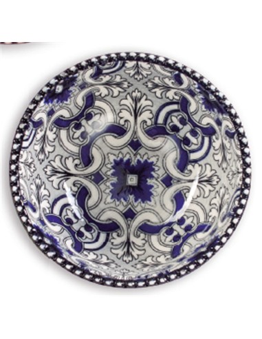 CUENCO CENEFAS AZUL 11 X 11 X 5 CM 5 DEC