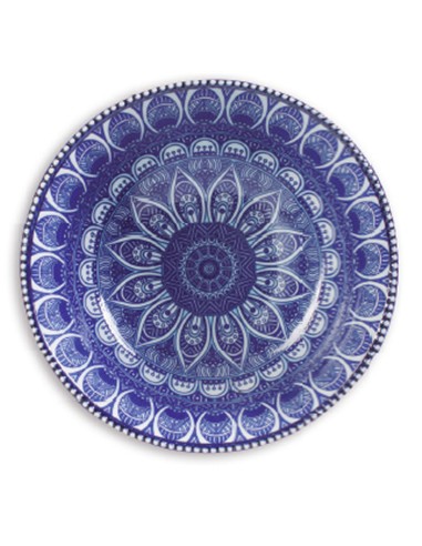 CUENCO CENEFAS AZUL 20.5 X 20.5 CM 5 DEC
