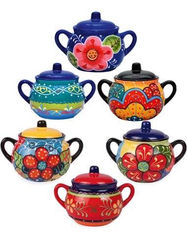 AZUCARERO PEQ SURTIDO 15 X 10.5 CM