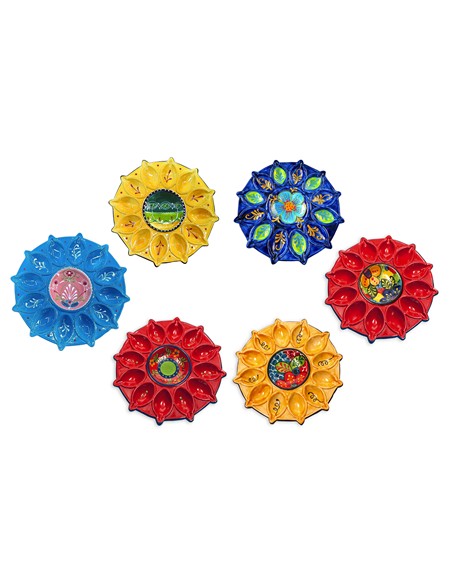 PLATO HUEVOS 12 UNID 28 CM SURTIDO