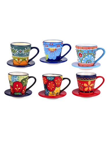 TAZA Y PLATO 7 X 9 CM