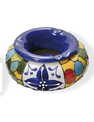 CENICERO AGUA PEQUE 11 CM D TRICOLOR