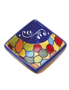 CUENCO PEQ. CUADRADO 9 CM TRICOLOR 2