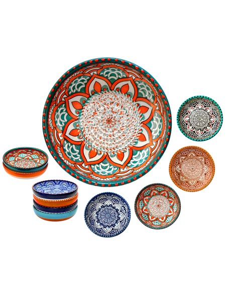  ENSALADERA Nº 3 RASCA AJOS 18 CM GAZANIA PASTEL