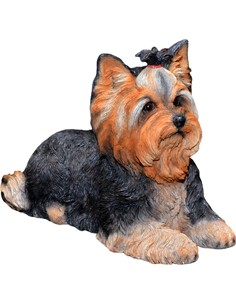 PERRO YORKSHIRE RESINA 32,2 X 17,5 X 23 CM CM