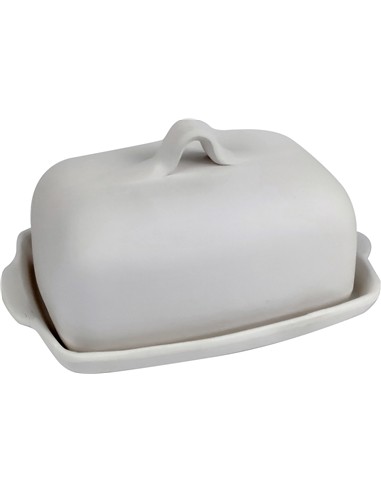 MANTEQUILLERA ASAS BIZCOCHO (SIN ESMALTAR)