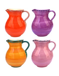 JARRA DE AGUA Nº 3 16 CM FLOWERS PASTEL