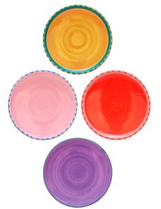 PLATO LLANONº 3 21 CM FLOWERS PASTEL