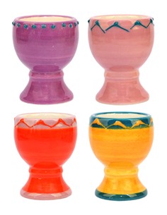 COPITA DE HUEVOS 6 X 6  FLOWERS PASTEL