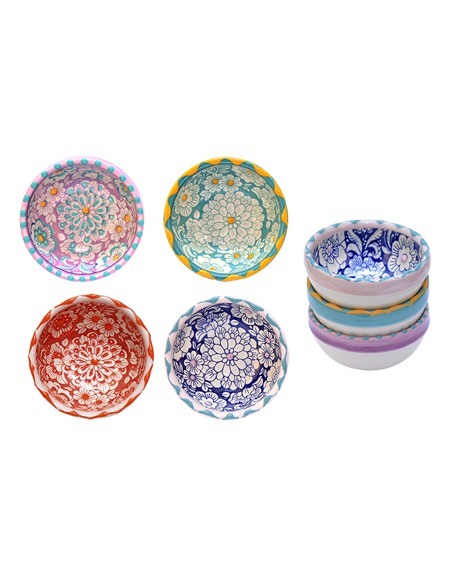 CUENCO MINI 7 CM FLOWERS PASTEL