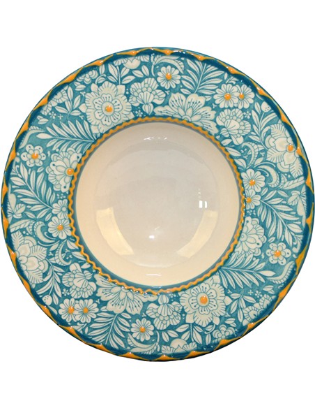 CUENCO ALA 20 X 5 CM FLOWERS PASTEL