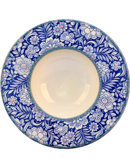 CUENCO ALA 20 X 5 CM FLOWERS PASTEL