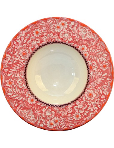 CUENCO ALA 20 X 5 CM FLOWERS PASTEL