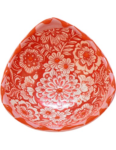 CUENCO TRES PICOS 9 CM FLOWERS PASTEL