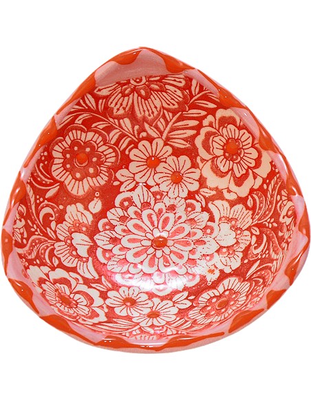 CUENCO TRES PICOS 9 CM FLOWERS PASTEL