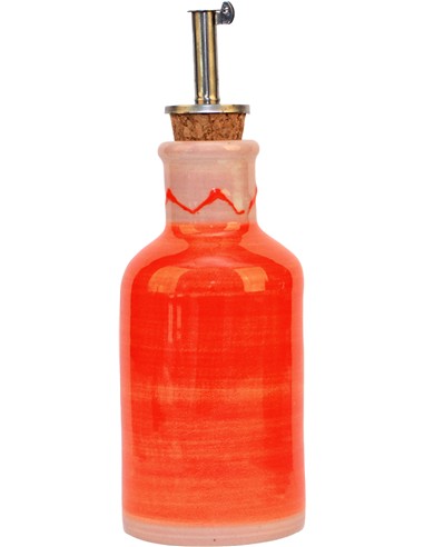 ACEITERA BOTELLA 1/4 TAPON ACE INOX 14X6´5 FLOWERS