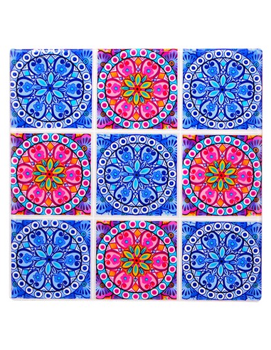 AZULEJO CUAD. DECORATIVO 11X11CM