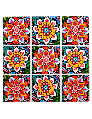AZULEJO CUAD. DECORATIVO 11X11CM