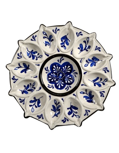 PLATO HUEVOS 12 UNID 28 CM SURTIDO