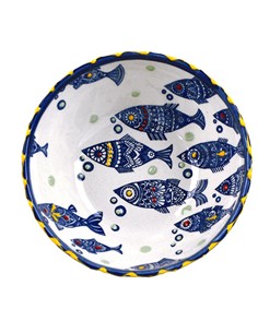  BOWL ENSALADERA 15.5 X 5.5 CM PECES SURTIDOS 2