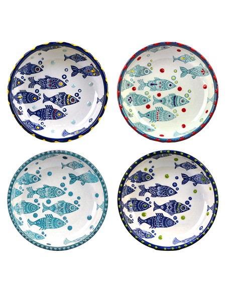  ENSALADERA Nº 3 18 CM PECES SURTIDOS