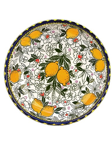 ENSALADERA EXTRA 30 CM LIMONES