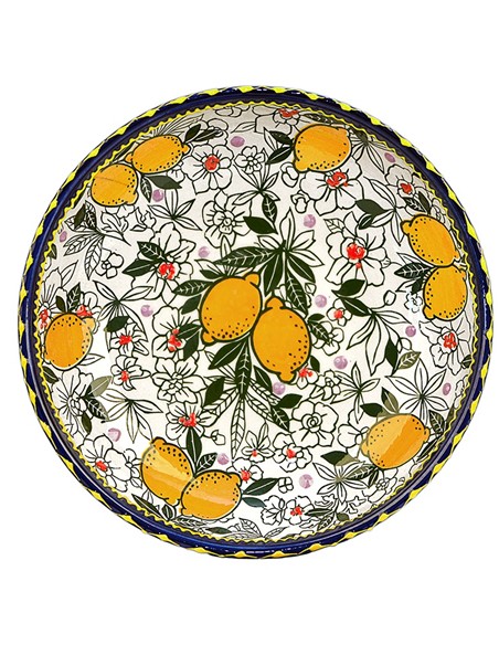 ENSALADERA EXTRA 30 CM LIMONES
