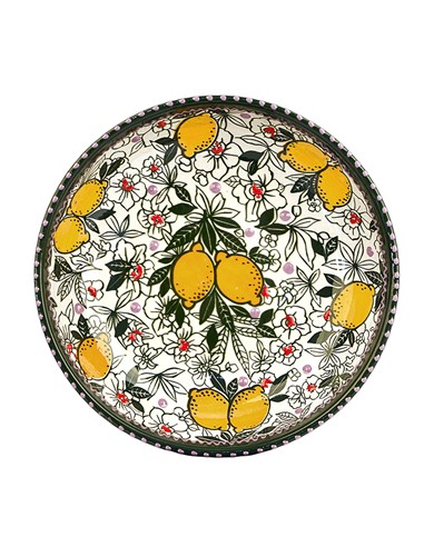 ENSALADERA EXTRA 30 CM LIMONES