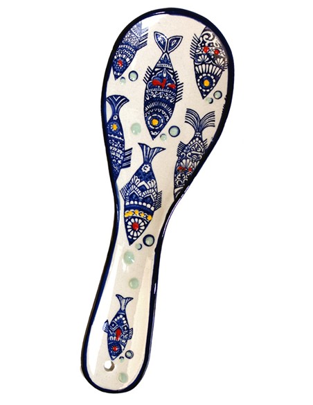 CUCHARA 26 CM D PECES SURTIDOS