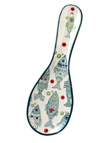 CUCHARA 26 CM D PECES SURTIDOS