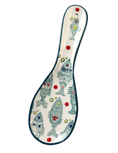 CUCHARA 26 CM D PECES SURTIDOS