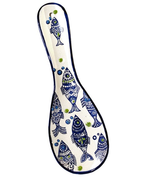 CUCHARA 26 CM D PECES SURTIDOS