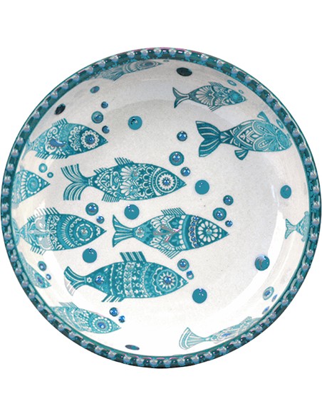  ENSALADERA Nº 3 18 CM PECES SURTIDOS